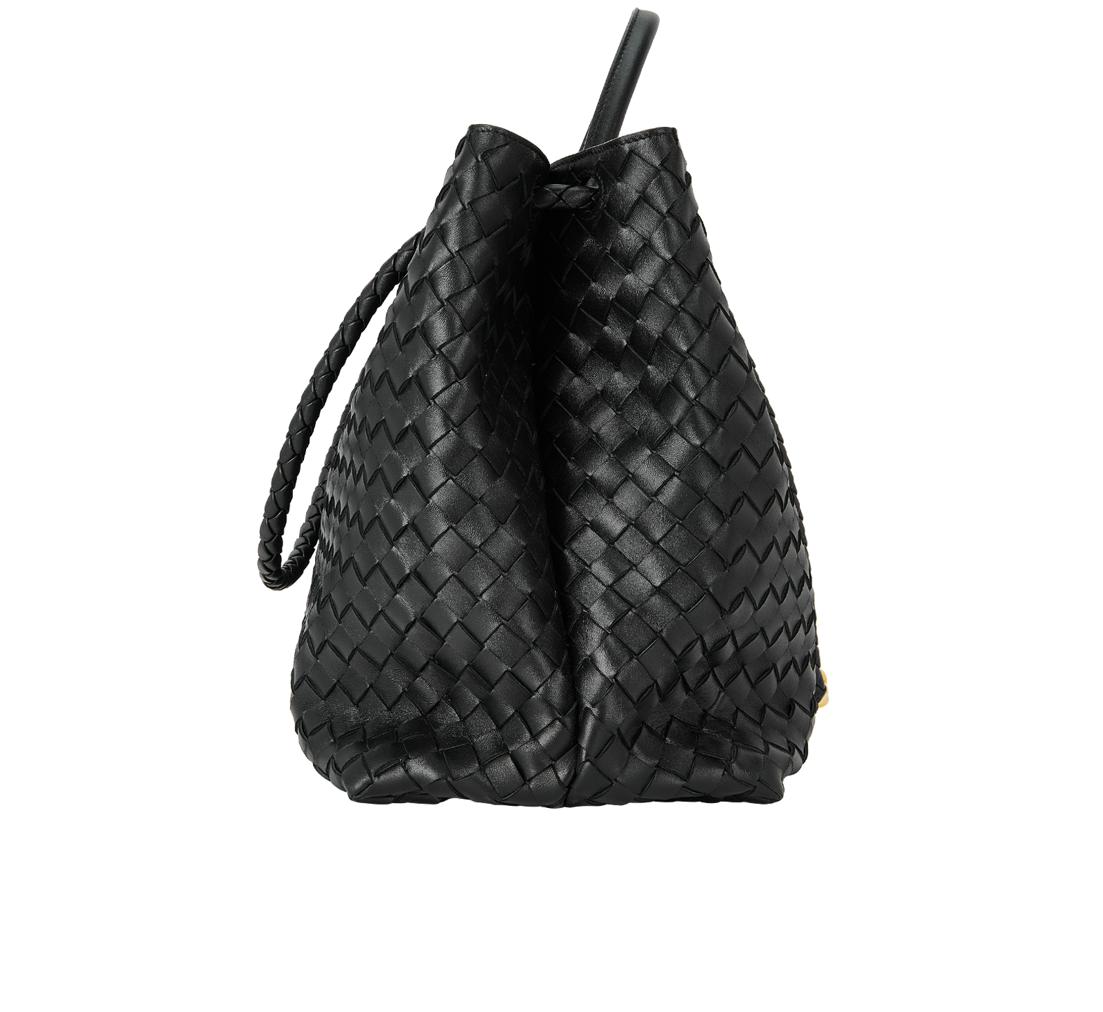 Large Andiamo, &pound;4,500, Handbags, Black, Leather, Side view